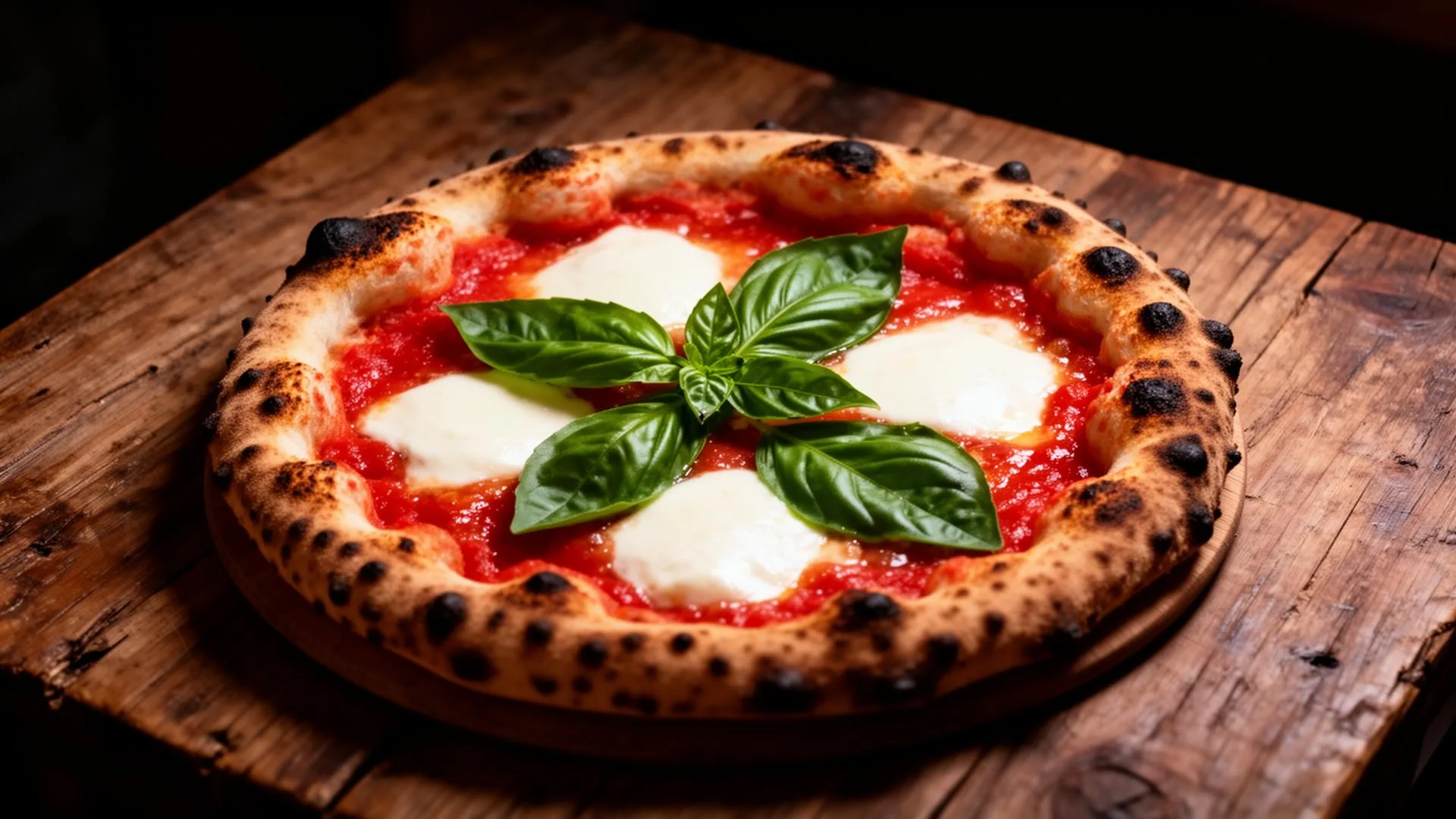 Pizza napoletana margherita